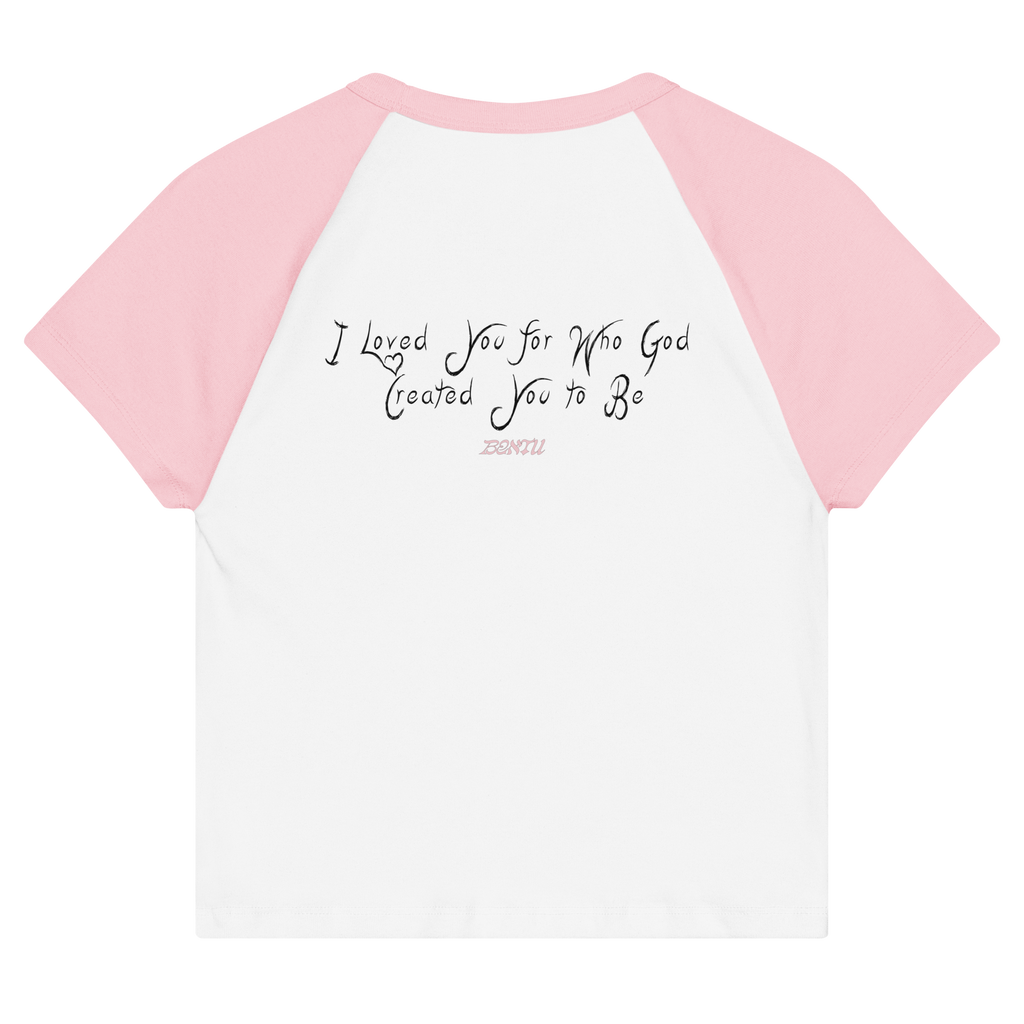 PINK ANGEL BABY TEE
