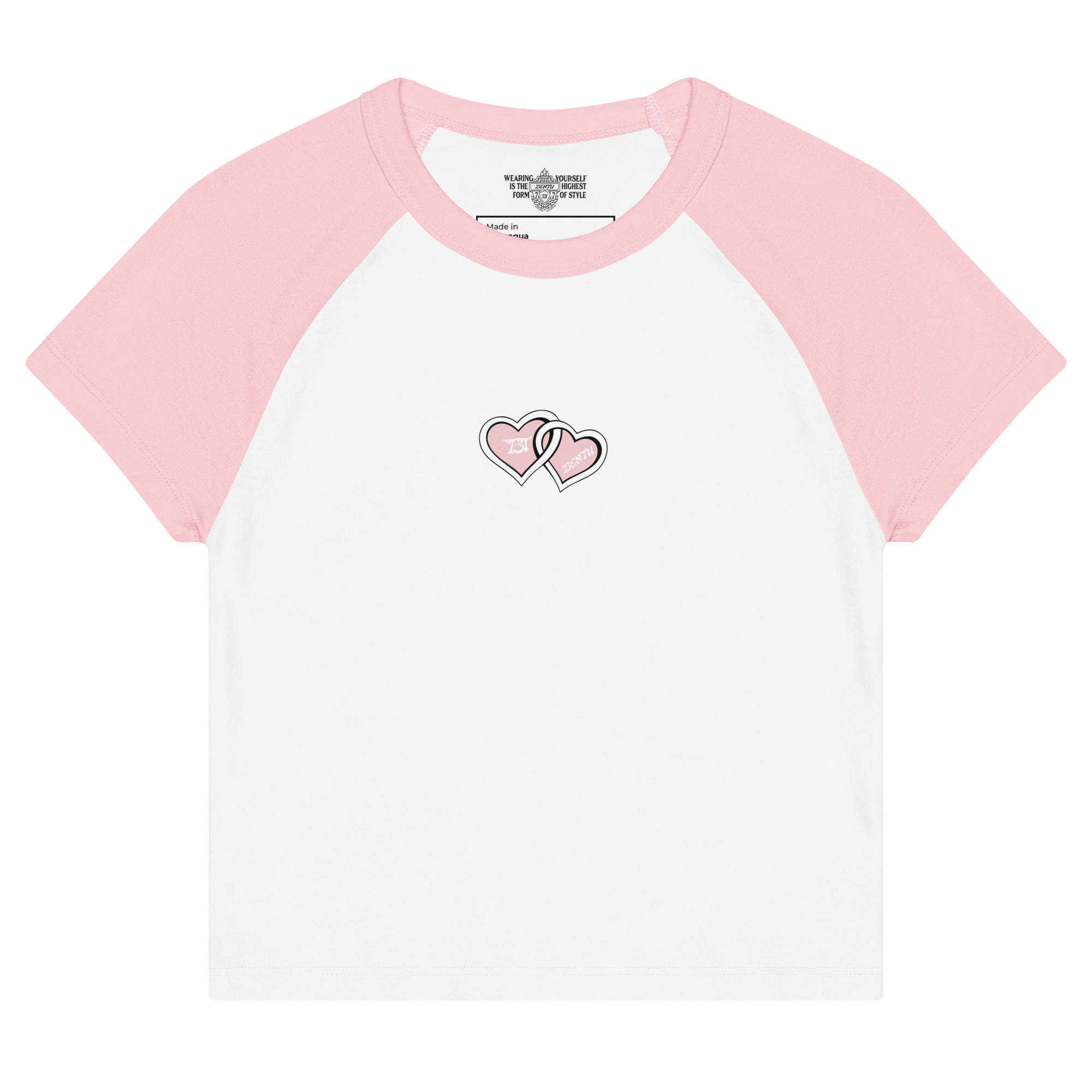 PINK ANGEL BABY TEE
